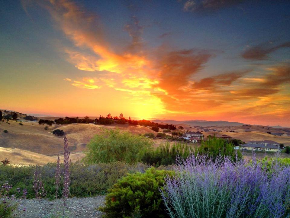 sunset; Pierce Real Estate, Hollister, CA 95023